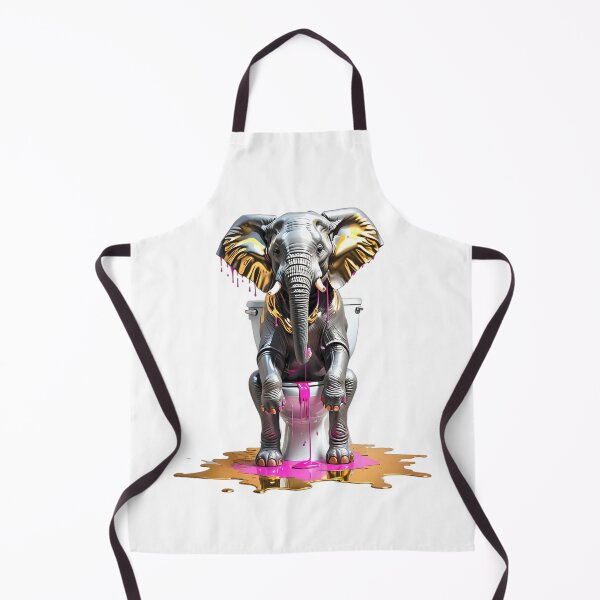 Item preview, Elephant in the toilet wc design designed and sold by Dan9010.