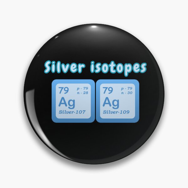 Item preview, Isotopes Of Silver Examples Of Isotopes Silver Isotopes Chemistry Students Teachers designed and sold by Surabhi Jain.