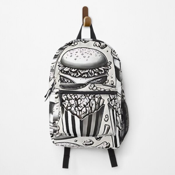 Item preview, different types of fast food pattern designed and sold by Haji Kamora.