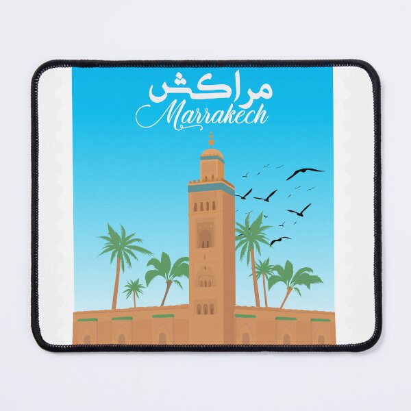 Item preview, Marrakech Koutoubia Stamp Design designed and sold by Moto Wear .