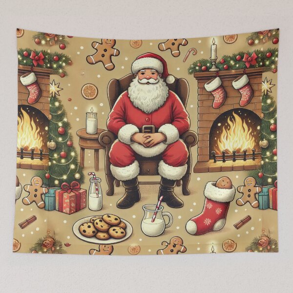 Item preview, Santa’s Cozy Corner designed and sold by Glassmaster.