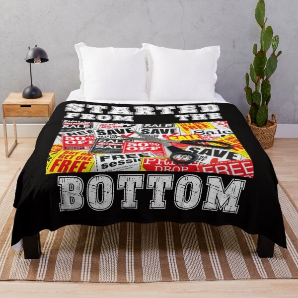 Item preview, Started from the botom Stamp Food, Save, 50%Off,  Perfect for Discount Lovers designed and sold by Printek.