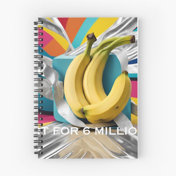 Item preview, Funny banana fruit art for 6 millions 11 designed and sold by MetallenaLux.