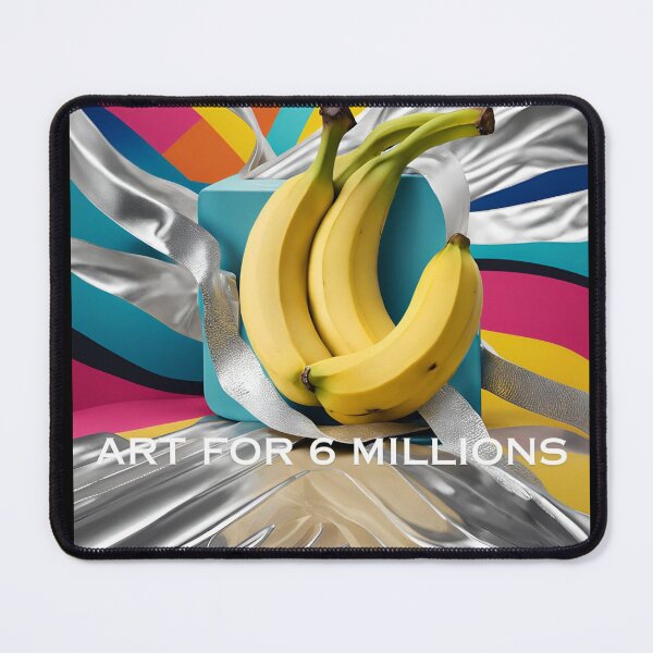 Item preview, Funny banana fruit art for 6 millions 11 designed and sold by MetallenaLux.
