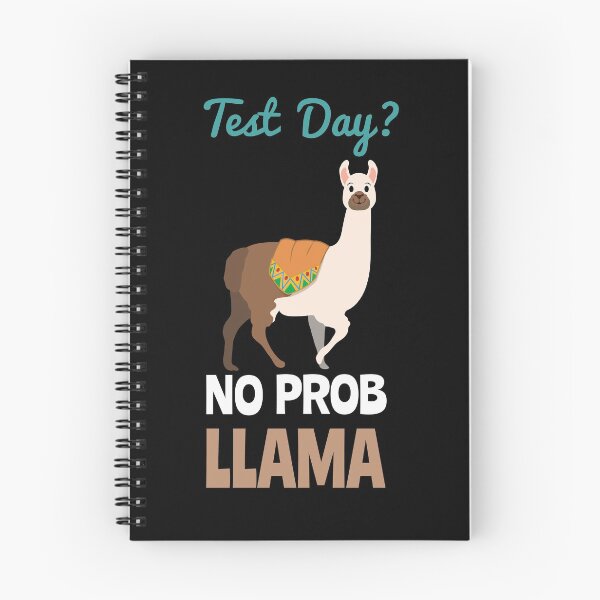 Item preview, Test Day No Probllama designed and sold by Pricity Designs.
