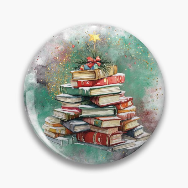 Item preview, Books stacked into a Christmas Tree designed and sold by MamaCDesigns.