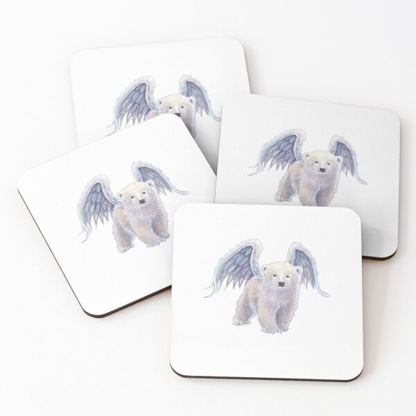 Item preview, Arctic Angel Polar Bear Cub Artwork by Molly Harrison designed and sold by Molly  Harrison.