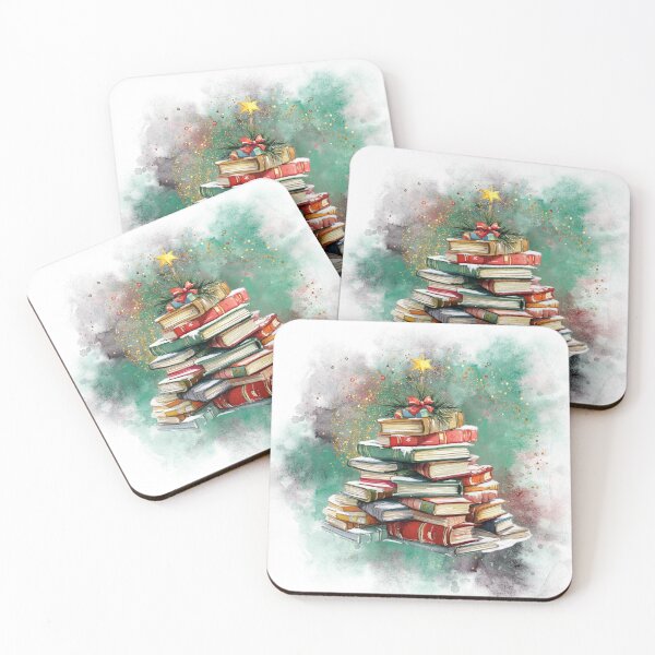 Item preview, Books stacked into a Christmas Tree designed and sold by MamaCDesigns.