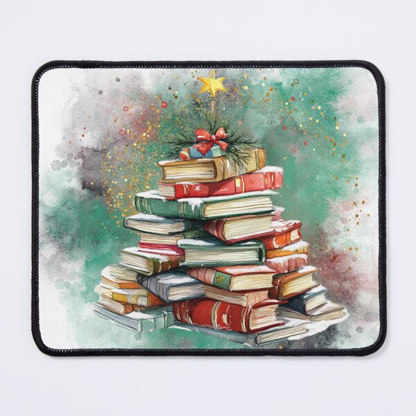 Item preview, Books stacked into a Christmas Tree designed and sold by MamaCDesigns.