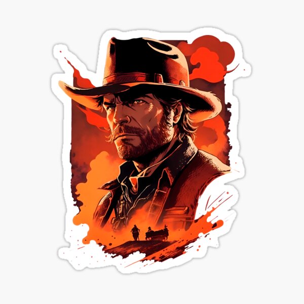 Vista previa del artículo con la obra «Arthur Morgan-RDR2», diseñado y vendido por sursarts.