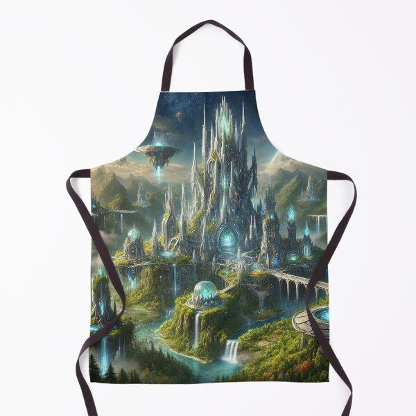 Item preview, Mythological Alien Tower City  designed and sold by WyckedLynn.