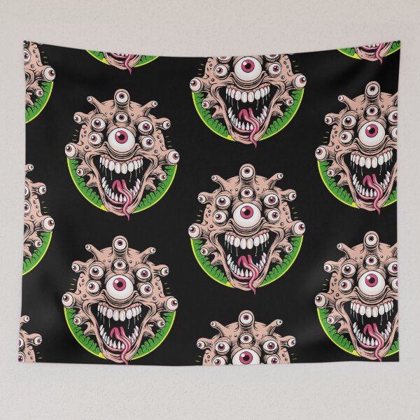 Item preview, Grotesque Multi-Eyed Monster - Urban Street Art designed and sold by luuuMerch.