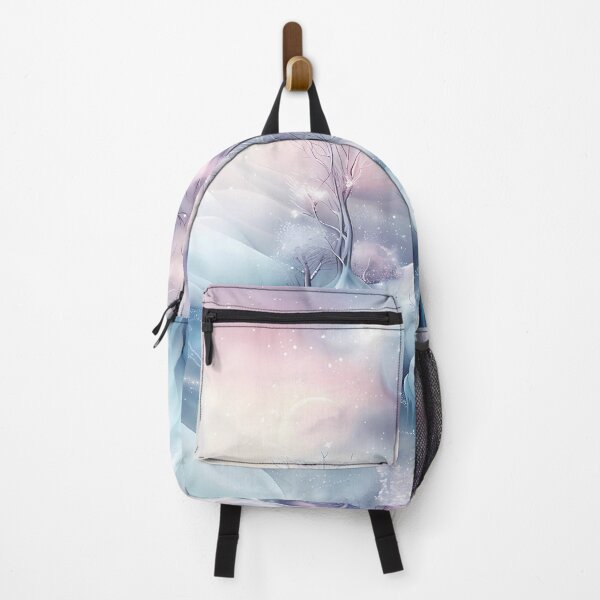 Item preview, Winter landscape. Fields and trees covered with snow. Pastel colors. designed and sold by MagelliShop.