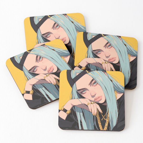 Item preview, Billie's hair inspired avatar designed and sold by Nowshin Tasnim.