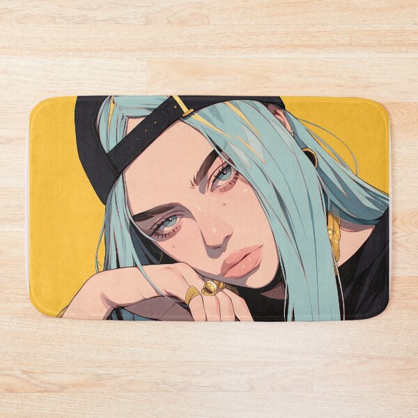 Item preview, Billie's hair inspired avatar designed and sold by Nowshin Tasnim.