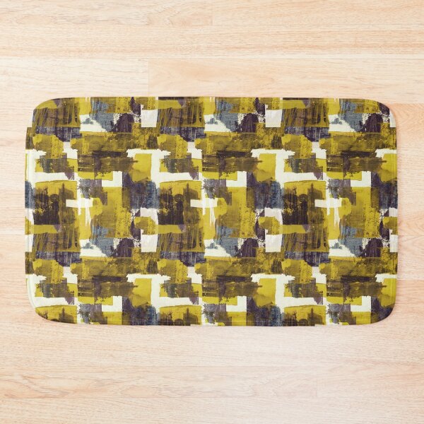 Item preview, Painting abstract yellow designed and sold by Alessandro Remo Mazzoni Remotextiles.