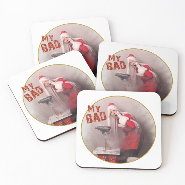 Item preview, 'My BAD' Humorous Christmas Design designed and sold by mmmaxxx.
