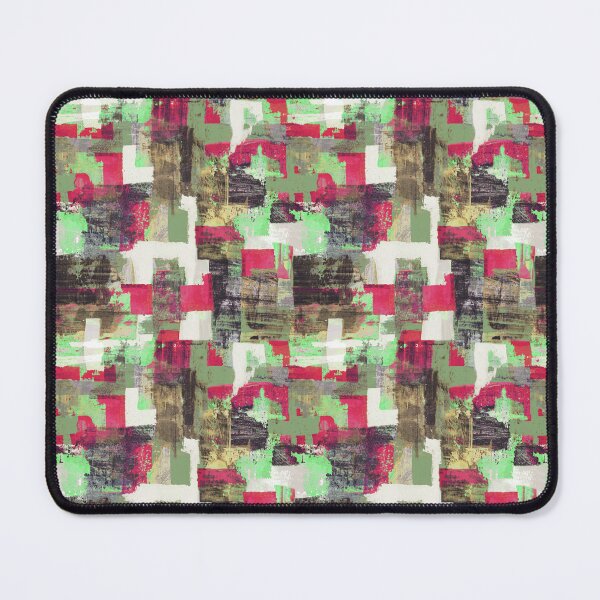 Item preview, Painting abstract magenta green designed and sold by Alessandro Remo Mazzoni Remotextiles.