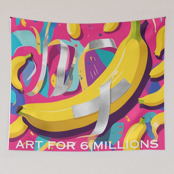 Item preview, Funny banana fruit art for 6 millions 12 designed and sold by MetallenaLux.