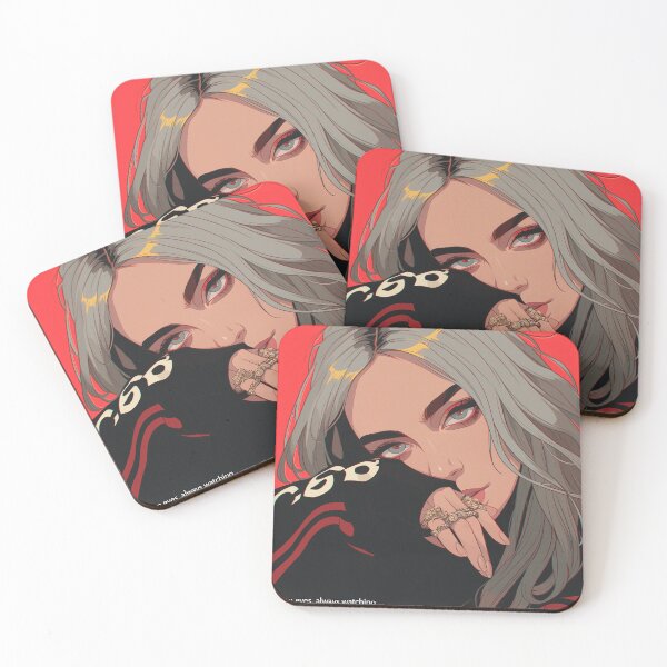 Item preview, Billie's hair inspired avatar designed and sold by Nowshin Tasnim.