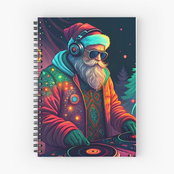 Item preview, Santa DJ Party designed and sold by AhArtMe.