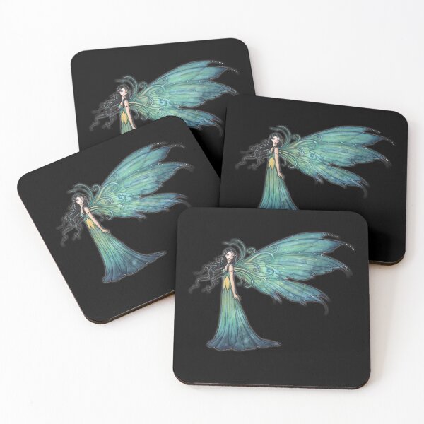 Item preview, Aquamarine Eve Green Fairy by Molly Harrison Fantasy Art designed and sold by Molly  Harrison.