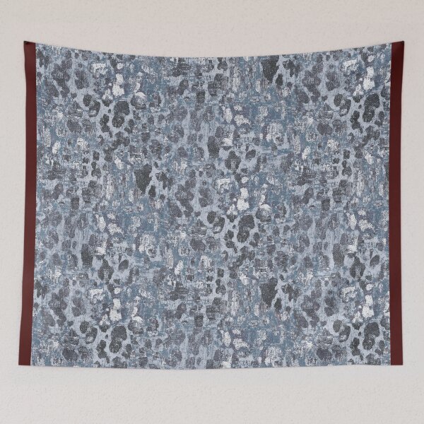 Item preview, rustic painted animalier	 blue designed and sold by Alessandro Remo Mazzoni Remotextiles.