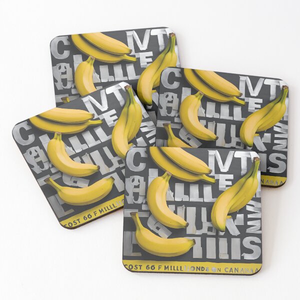 Item preview, Funny banana fruit art for 6 millions 14 designed and sold by MetallenaLux.