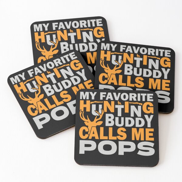 Item preview, My Favorite Hunting Buddy Calls Me Pops designed and sold by Poulisohit.