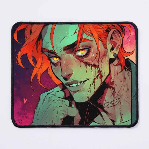 Item preview, Red Headed Zombie Hottie in Vibrant Colors designed and sold by CriaCreative.