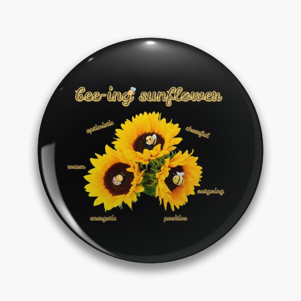 Item preview, Bee-ing Sunflower  designed and sold by AlohaFromOahu.