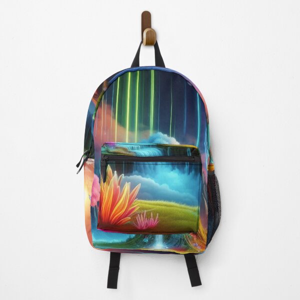 Item preview, Rainbow Prism Dimension Mythological Alien City designed and sold by WyckedLynn.
