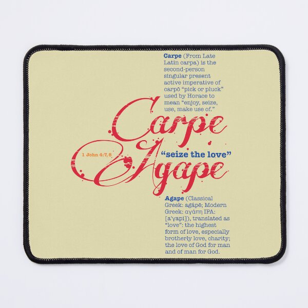 Item preview, Carpe Agape designed and sold by square1studio.