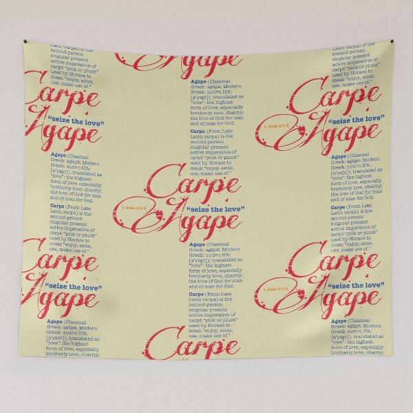 Item preview, Carpe Agape designed and sold by square1studio.