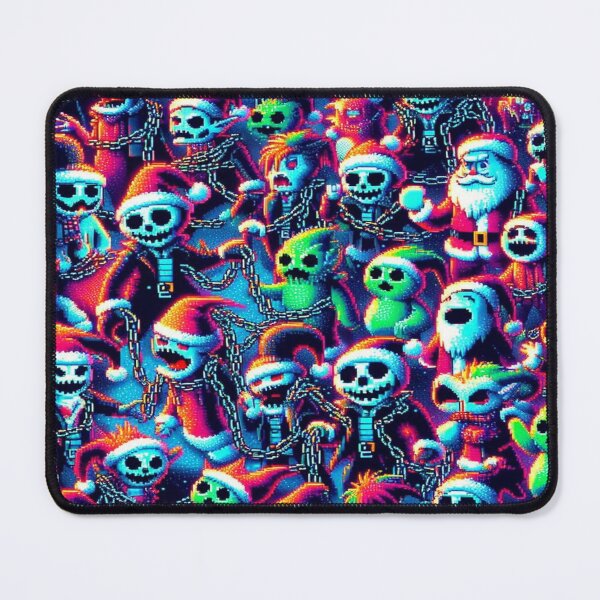 Item preview, Turbo Brainstorming Freezy Creatures and Shadowy Xmas Spirits in Chains – Perfect Holiday Gift designed and sold by Imaginarium of Chaos falcon88 .