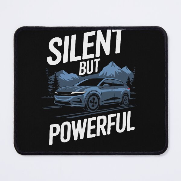 Item preview, Silent But Powerful Mountains Car Design designed and sold by InsanseCreation.