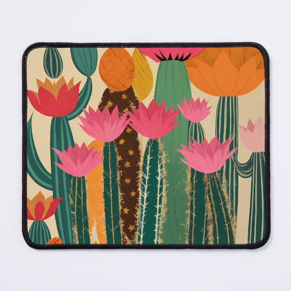 Item preview, Mexican Cactus bloom art ornament decor desert nursery Joshua tree designed and sold by apixelwall.