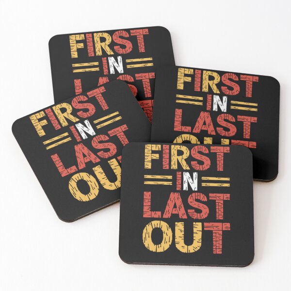 Item preview, Firefighter Quote First In Last Out designed and sold by InsanseCreation.
