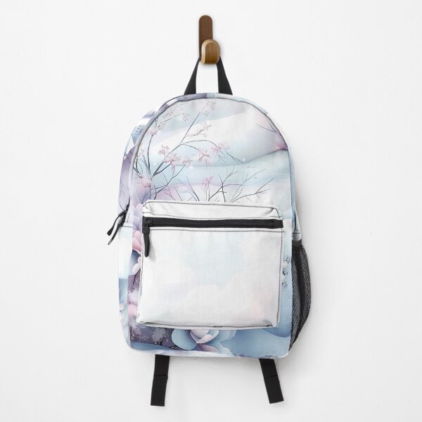 Item preview, Winter landscape. Fields and trees covered with snow. Flowers in the snow. Pastel colors. designed and sold by MagelliShop.