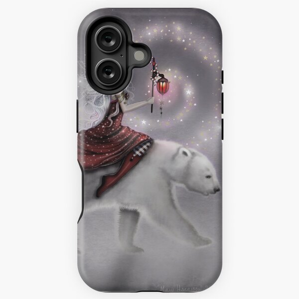 Item preview, The Journey Maiden and Polar Bear Mystical Fantasy Art by Molly Harrison designed and sold by Molly  Harrison.