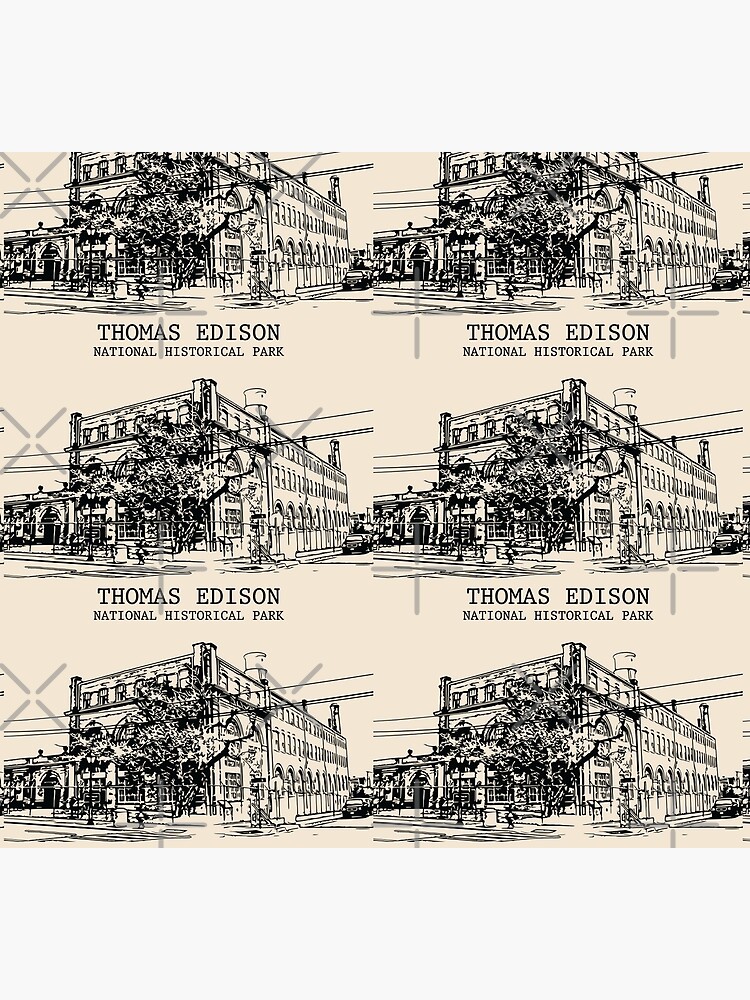 Thumbnail 5 of 5, Socks, Thomas Edison National Historical Park designed and sold by Lakeric.