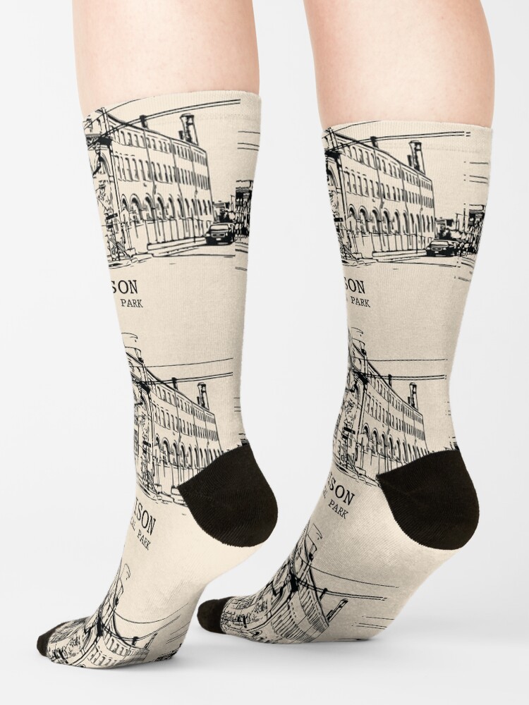Thumbnail 4 of 5, Socks, Thomas Edison National Historical Park designed and sold by Lakeric.