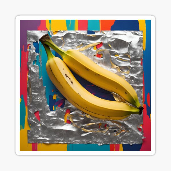 Item preview, Funny banana fruit art for 6 millions 18 designed and sold by MetallenaLux.