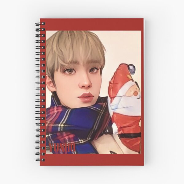 Artikelvorschau, Ateez Weihnachts-Selfie Yunho 1 entworfen und verkauft von LiveKpop.