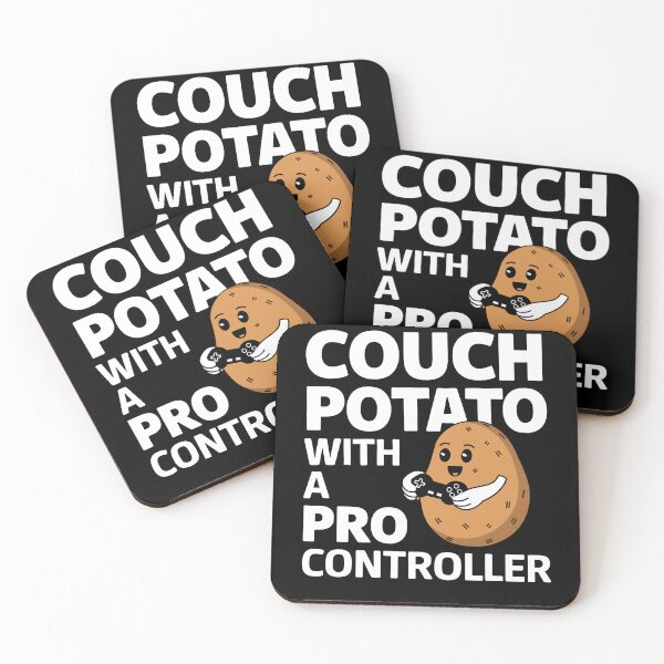 Item preview, Couch Potato Pro Controller Funny designed and sold by InsanseCreation.