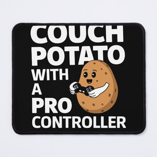 Item preview, Couch Potato Pro Controller Funny designed and sold by InsanseCreation.