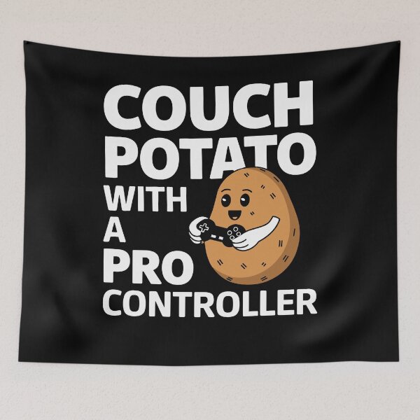Item preview, Couch Potato Pro Controller Funny designed and sold by InsanseCreation.