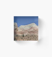 Grand Staircase Escalante Acrylic Block