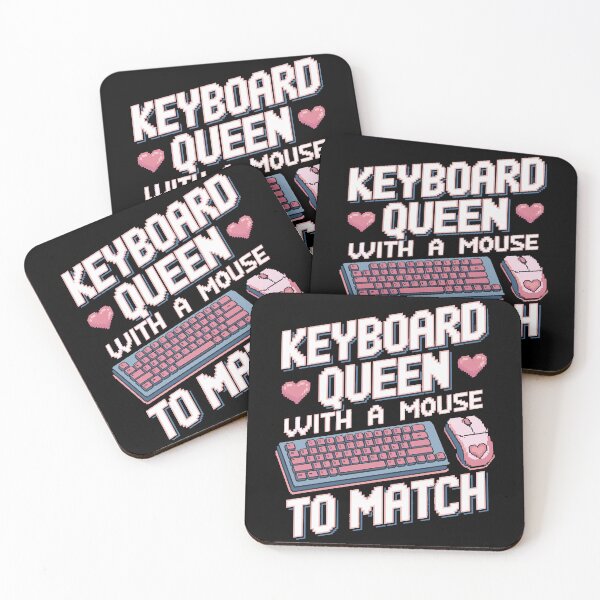 Item preview, Retro Pixel Art Keyboard Queen designed and sold by InsanseCreation.