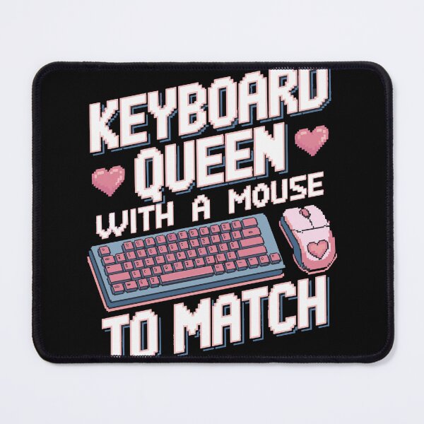 Item preview, Retro Pixel Art Keyboard Queen designed and sold by InsanseCreation.